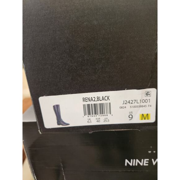 NIB Naturalizer Women's Rena 2 Knee High Block Heel Riding Boots Black 9M - Picture 13 of 13